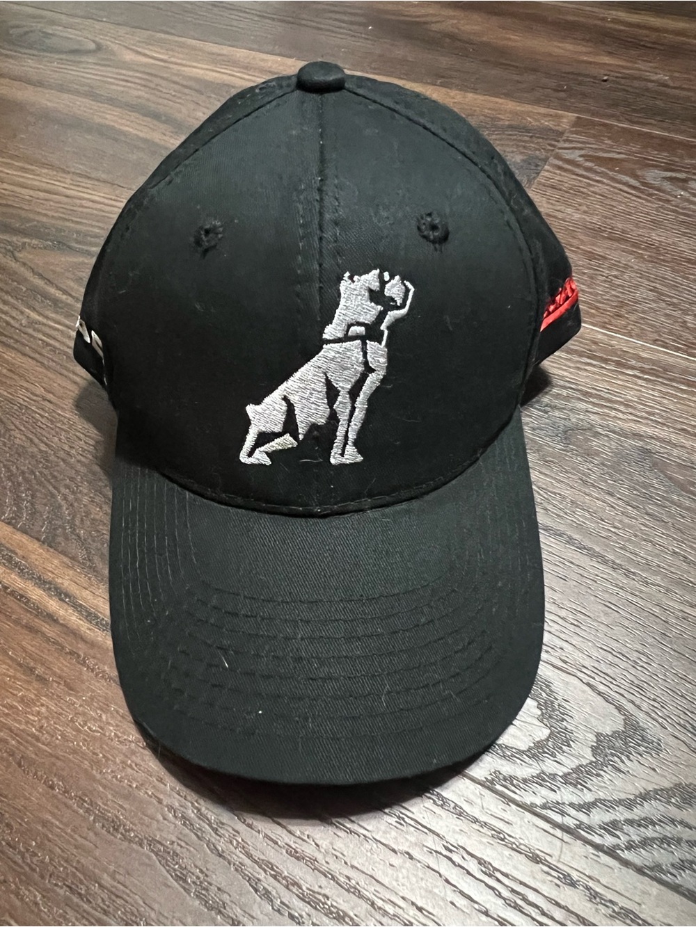 MACK Trucks Legacy Adjustable Baseball Cap Bulldog Logo Black Hat